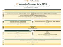La AETC desvela un avance del programa de sus XXXVII Jornadas Técnicas